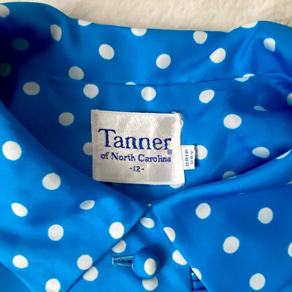Vintage Tanner of North Carolina Polka Dot Dress - Picture 2 of 5